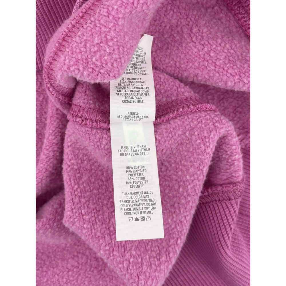 NWT Aerie Go-To Sweatshirt Sz XL Crewneck Pullover Oversized Comfy Lounge $60 - Picture 10 of 12